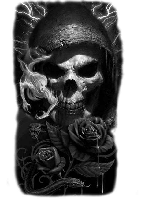 Pin By Søren Golden Inksters On Skull Roses Tattoo Evil Tattoos Skull Rose Tattoos Tribal