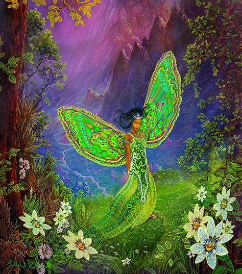 Fairy Princess Painting By Steve Roberts
