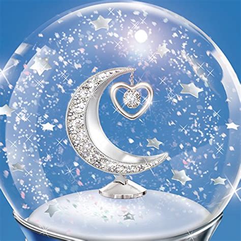 Snowglobe With Swarovski Crystal For Granddaughter Plays Always In My