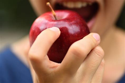تفسير حلم أكل التفاح الأحمر للعزباء