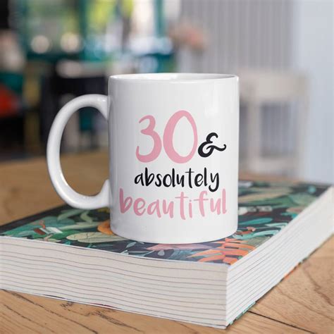 Browse our 30th birthday gift ideas to find presents that match where the birthday man or woman is in their life. 30th Birthday Gift Mug With Personalised Back By Tea Please | notonthehighstreet.com