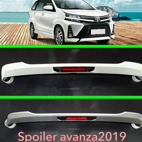 Jual Spoiler All New Avanza 2019 Sayap Mobil All New Avanza 2019 Lampu