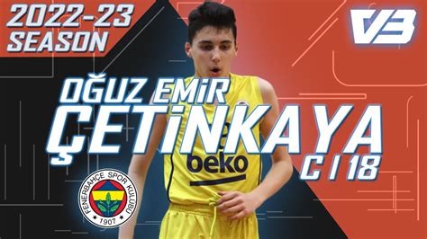 Oğuz Emir Çetinkaya 2022 23 Season Highlights Fenerbahçe U14 YouTube