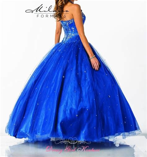 Pin By Dat Tuan On Milano Formals E1257 Blue Ball Gown Blue Ball