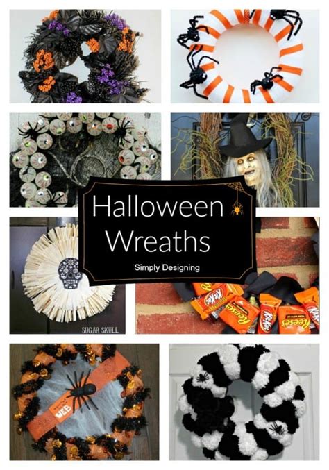 Halloween Wreath Ideas Simply Designing With Ashley