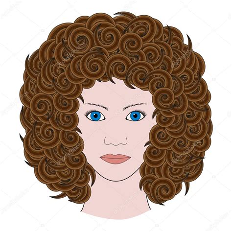 Adult Crazy Hair Coloring Page