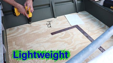 Installing Wood Floor In Aluminum Boat Flooring Guide By Cinvex