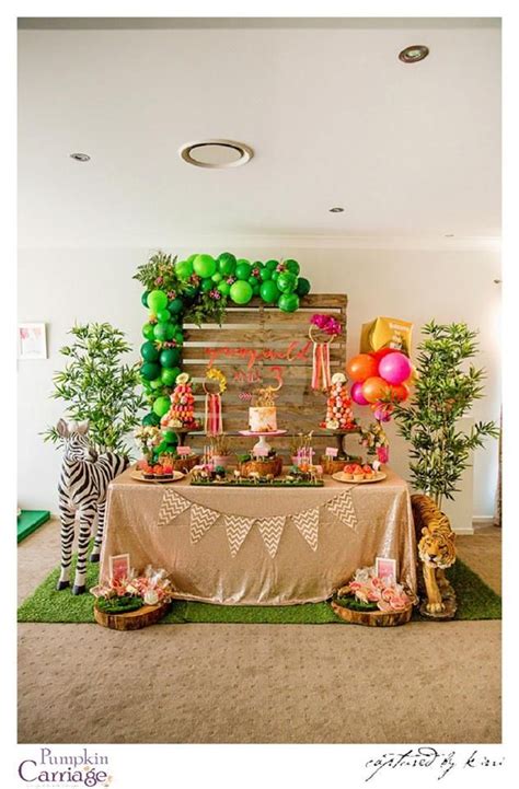 Maybe you would like to learn more about one of these? Modern safari party - The Pumpkin Carriage | Safari theme ...