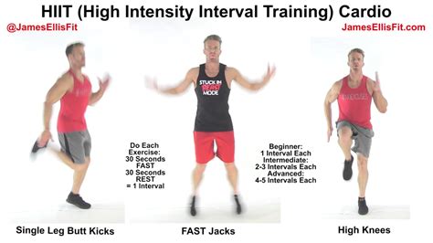 Hiit High Intensity Interval Training Cardio Workout Youtube
