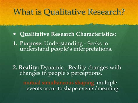 Qualitative Research Design Powerpoint Presentation
