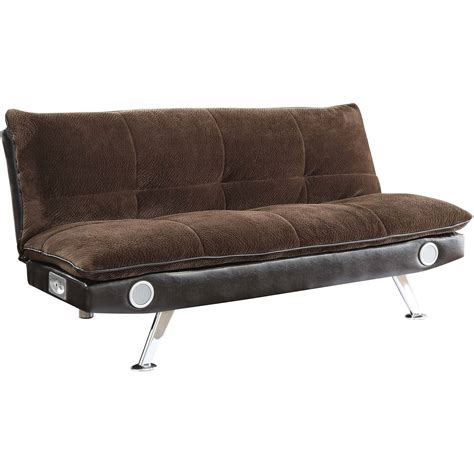 However, they are fully upholstered and look like traditional sofa. Coaster Company Sofa Bed/Futon, Brown Velvet - Walmart.com - Walmart.com