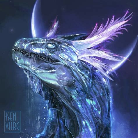 Magnificent Blue Dragon Blue Dragon Dragon Art Dragon Head Creature