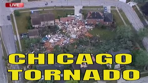 Tornado Rips Through Chicago Suburb Overnight June 21 2021 Global