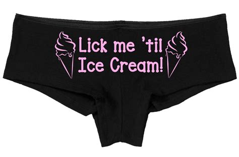 lick me til ice cream until i scream wife honeymoon bridal etsy