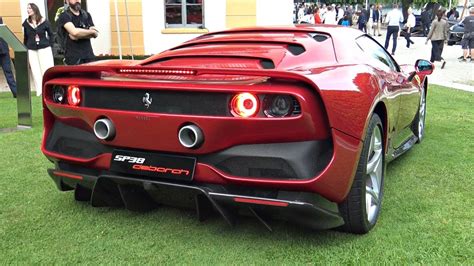 One Off Ferrari Sp38 Deborah World Premiere Start Up Sound Driving