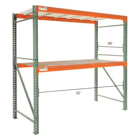 Global Industrial Pallet Rack Wire Decking 52w X 48d 2500 Lbs Cap