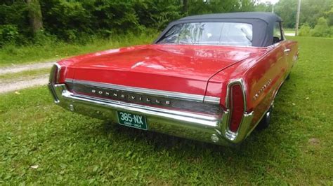 1964 Pontiac Bonneville Convertible Rare One Owner Nice Classic