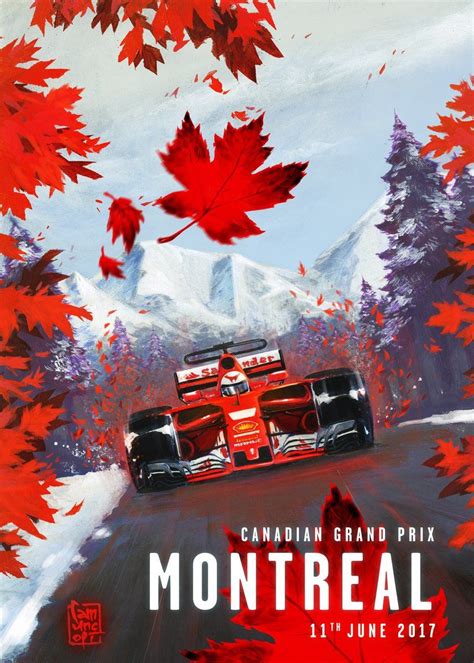 Ferrari 2017 New Retro Poster F1 Grand Prix Ferrari Poster Vintage