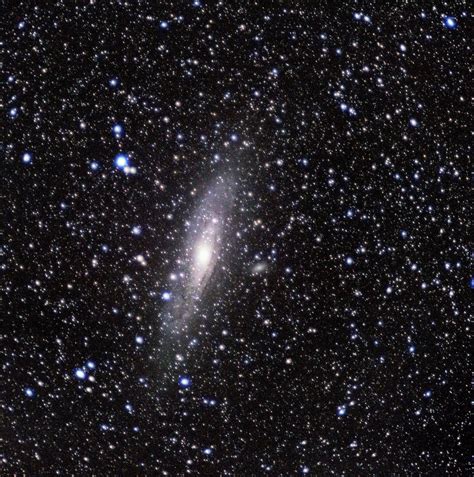 M31 Andromeda Galaxy Untracked Rastrophotography