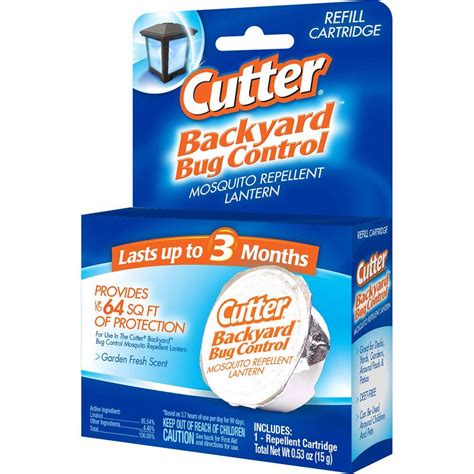 Controlling mosquitos in your yard and garden can be challenging, especially if you don't want to use chemicals that could be harmful to what can you do to keep mosquitos out of the backyard? Cutter Backyard Bug Control Mosquito Repellent Lantern ...