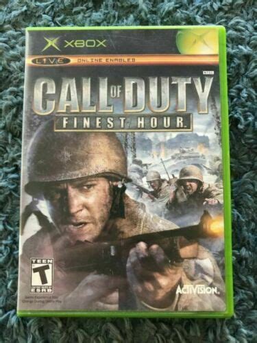 Call Of Duty Finest Hour Xbox 2004 Sealed Near Mint Misb Nip New