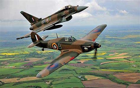 Raf Unveils Battle Of Britain Typhoon Flyer