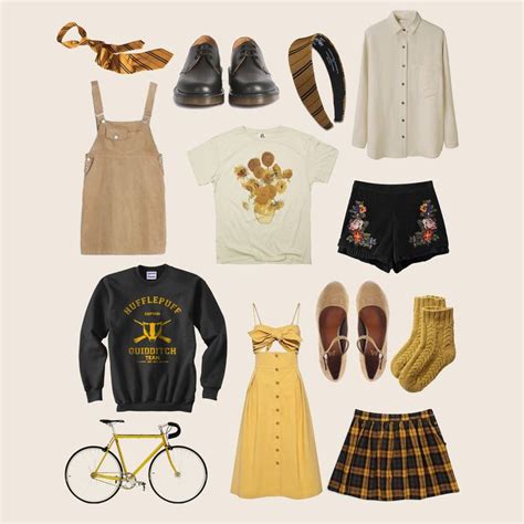 The Hufflepuff Wardrobe Hufflepuff Outfit Harry Potter Outfits