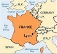 lyons france map - Google Search | Bordeaux france, Nice france, Lyon ...