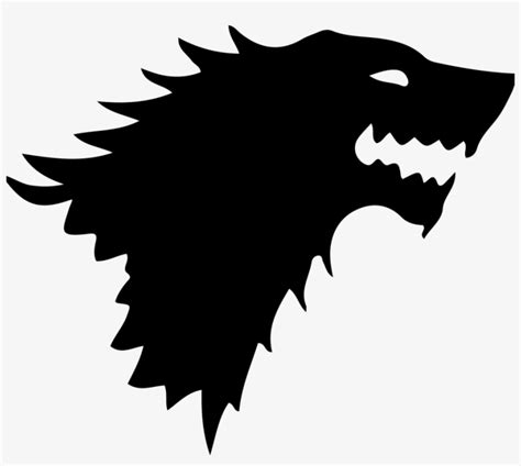 Game Of Thrones Wolf Logos Royalty Free Stock Game Of Thrones Stark