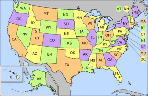 Alphabetical list of all 50 states numbered. Category:Films set in the United States by state - Wikipedia