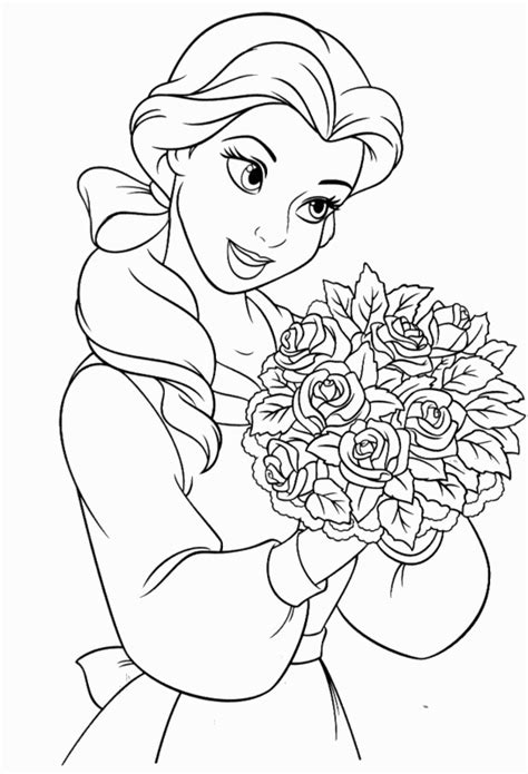 Princesas – Colorear Dibujos