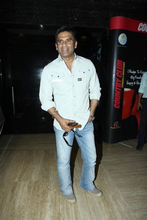 Suniel Shetty At Film Koyelaanchal First Look Trailer Launch In Mumbai