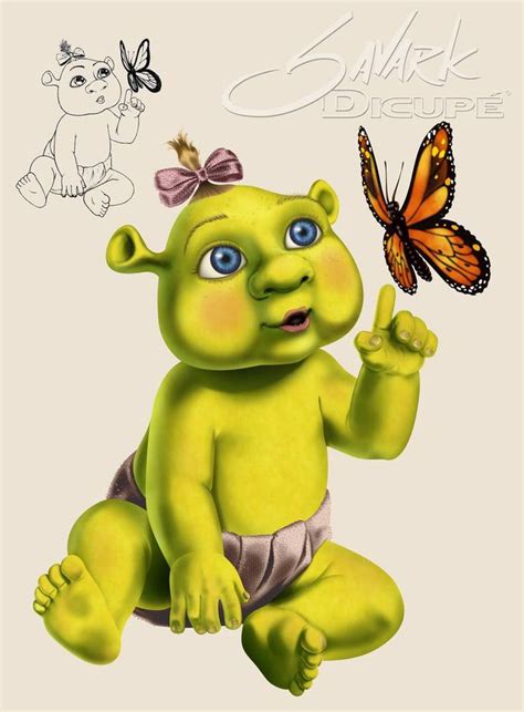 Shrek Baby By Savarkdicupe On Deviantart Shrek Babies Shrek Shrek