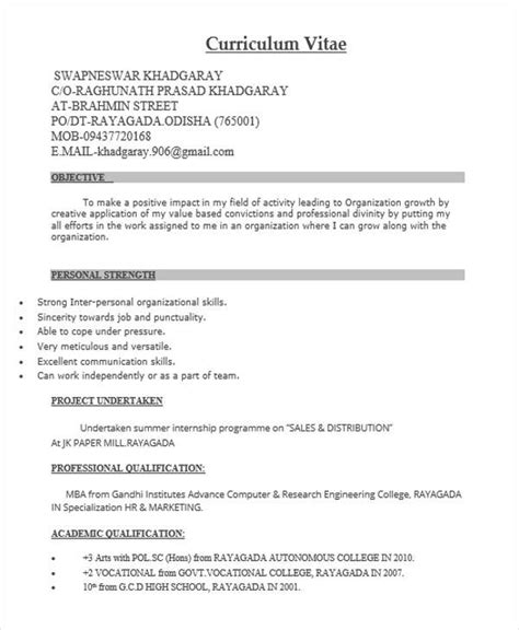 People new to the workforce don't know how to write a. FREE 40+ Fresher Resume Examples in PSD | MS Word
