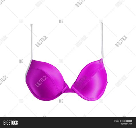 Pink Bra Isolated On Image And Photo Free Trial Bigstock