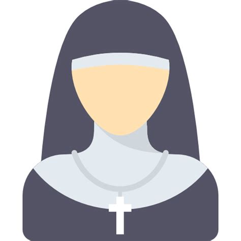 Nun Free People Icons