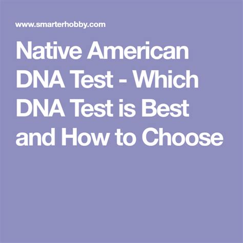 Pin On Native American Dna