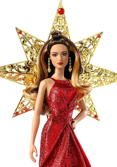 Barbie 2017 Holiday Teresa Dollred Color Beautiful Star Dress Buy