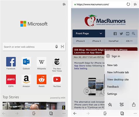 Microsoft edge yazılımını indirin ve iphone, ipad ve ipod touch'ınızda keyfini çıkarın. Microsoft Edge Browser for iPhone Launches on App Store ...