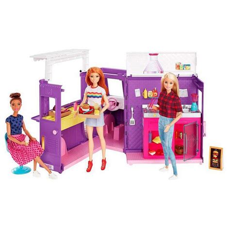 Mattel Barbie Food Truck Multicolor Buy And Offers On Kidinn