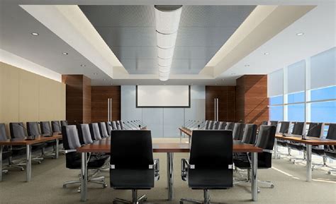 Design Of Suspended Ceiling Conference Room 1225×749