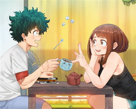 imagenes izuku x ochako personajes de anime parejas de anime hot sex picture