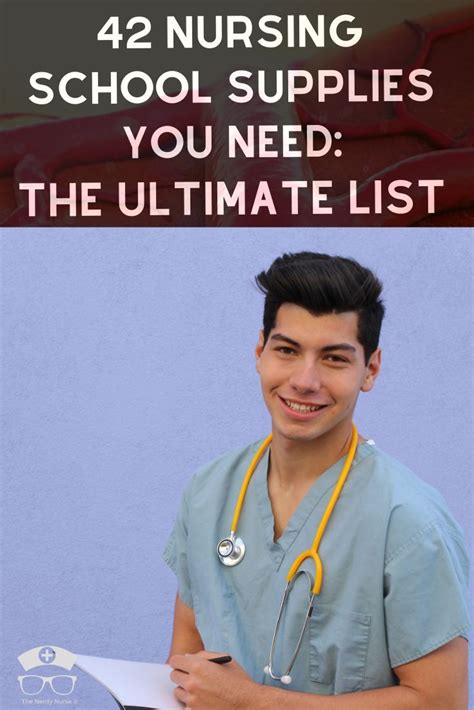 42 Nursing School Supplies You Need The Ultimate List Nursing