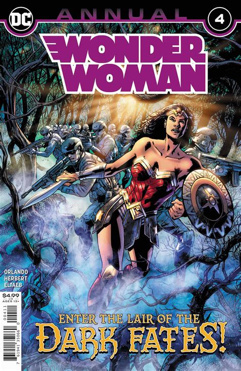Wonder Woman Annual 4 4 Page Preview And Cover Released By Dc Comics