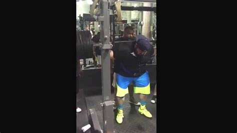 big jeff 685lbs he bust my ass today but its motivation and im just getting started youtube