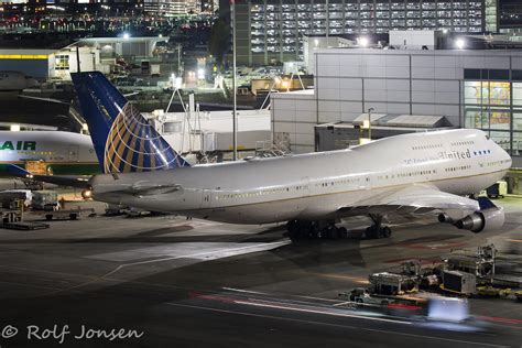 N121ua Boeing 747 400 United Airlines San Francisco Airpor Flickr