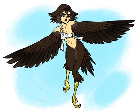 Monster Girl Challenge Harpy By Thelivingmachine02 On Deviantart