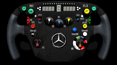 The car's interior was designed using input from former ferrari formula 1 driver michael schumacher; F1 2013 HD Steering Wheels - F1 Fast Lap - The Beauty and Passion of Formula 1