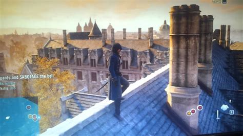 Msi R Assassins Creed Unity Rooftop Graphics Glitch Youtube