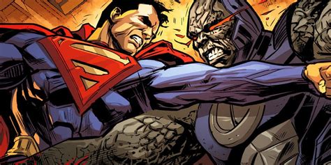Dcs Epic Superman Vs Darkseid Feud Is Settled By Their Sons